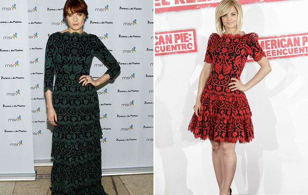 Dueling Dresses: Florence Welch versus Mena Suvari