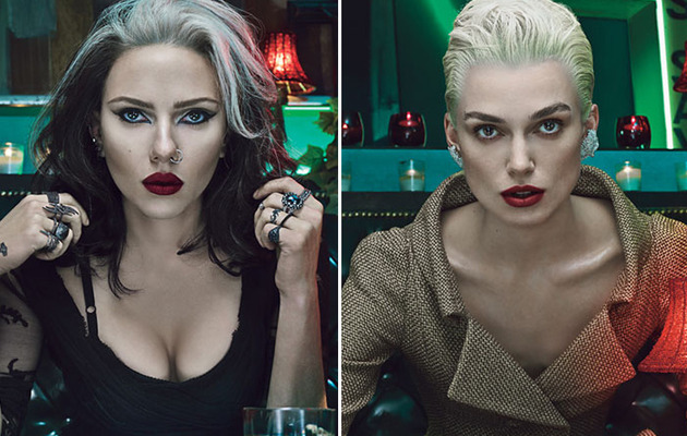 Scarlett Johansson Gets Extreme '90s Rocker Makeover!