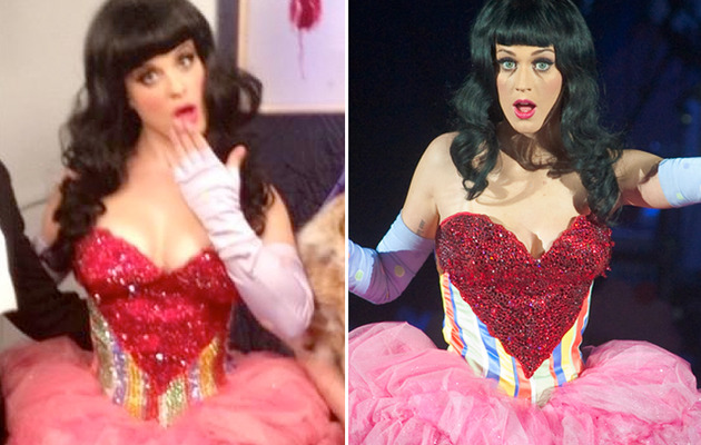 Kelly Osbourne Wears Katy Perry's Clothes for Halloween