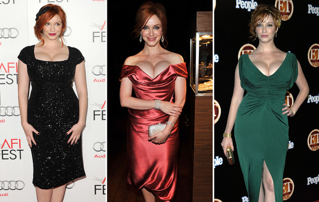 Christina Hendricks Turns 38 -- See Her Sexiest Shots!