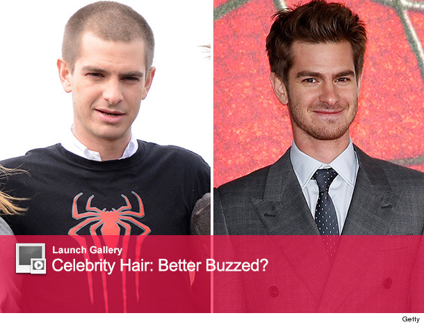 Andrew Garfield Cuts Hair