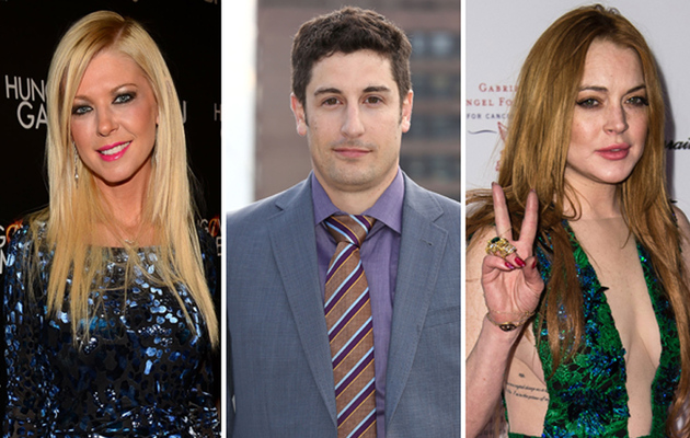 Jason Biggs Disses Tara Reid's Body, Compliments Lindsay Lohan's Boobs
