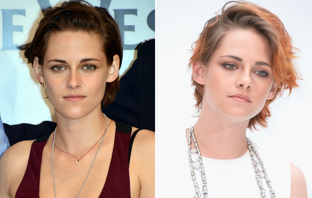 Kristen Stewart Goes Back to Brunette -- Like the Look?