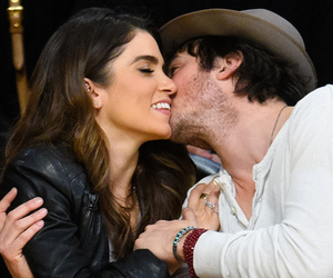 Nikki Reed & Ian Somerhalder Show Major PDA At Lakers Game