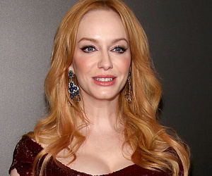 Christina Hendricks Debuts Strawberry Blonde 'Do At "Mad Men" Premiere