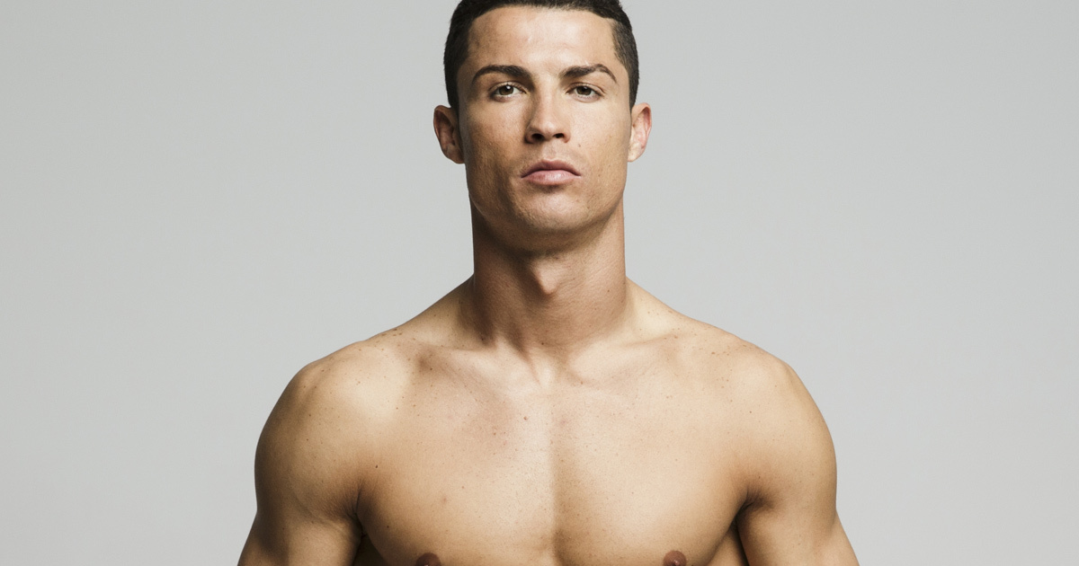 Cristiano Ronaldo's Un-Retouched Underwear Photos Reveal His