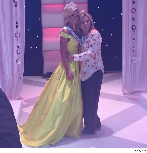 Savannah Chrisley Red Pageant Dress