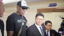 Dennis Rodman Arrives in North Korea to Promote 'Something Pretty Positive' 