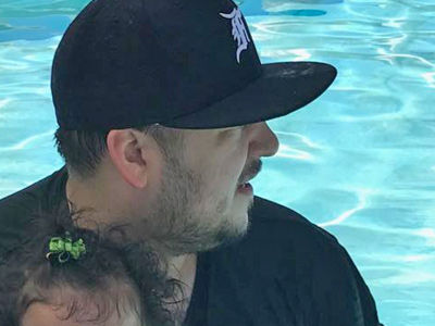 Rob Kardashian Comes Out of Social Media Hiding for New Pool Photos with Daughter Dream