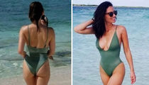 Olivia Munn in the Sun -- Trip Out Over the Beach Babe's Turks & Caicos Pics