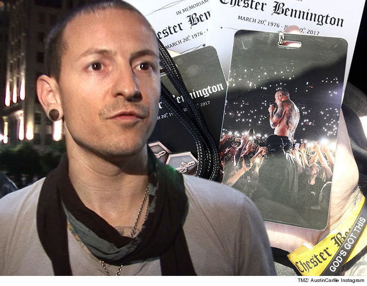 Chester Bennington funeral items removed from eBay