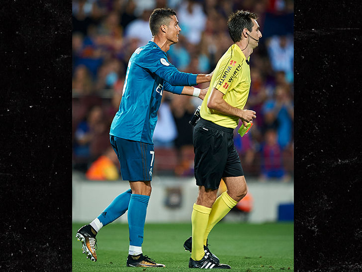 Cristiano Ronaldo Gets 5 Game Ban for Pushing Ref