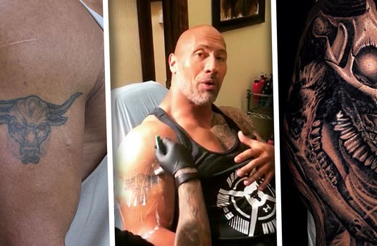 the rock u201cevolves u201d his infamous bull tattoo the rock u201cevolves u201d his infamous bull tattoo