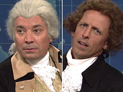 Thomas Jefferson & George Washington Distance Themselves from Trump on 'Weekend Update'