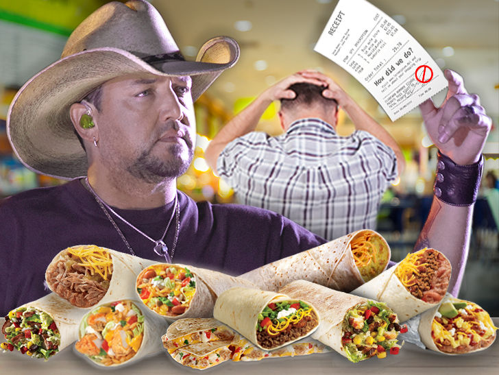 Jason Aldean's $500 Burrito Order Gets Employee Fired