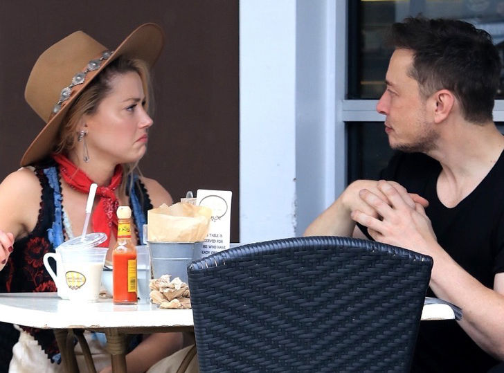 Amber Heard and Elon M... Amber Heard Elon Musk