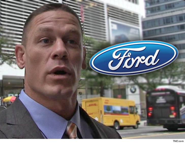 Ford Sues Wrestler John Cena For Flipping His Ford GT Ford Sues Wrestler John Cena For Flipping His Ford GT