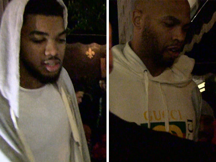 Timberwolves Stars Party at Hollywood Club After Smashing Clippers
