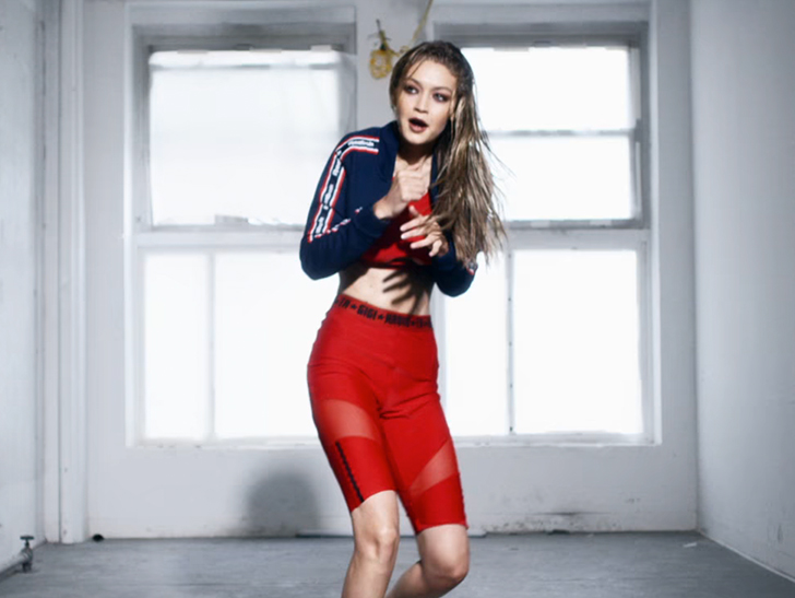 Gigi Hadid That Wasn't Armpit Hair, Guys ... Blame It On Wardrobe!