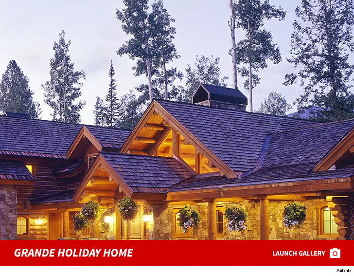 Ariana Grande Gives Cabin Fever Whole New Meaning For The Holidays