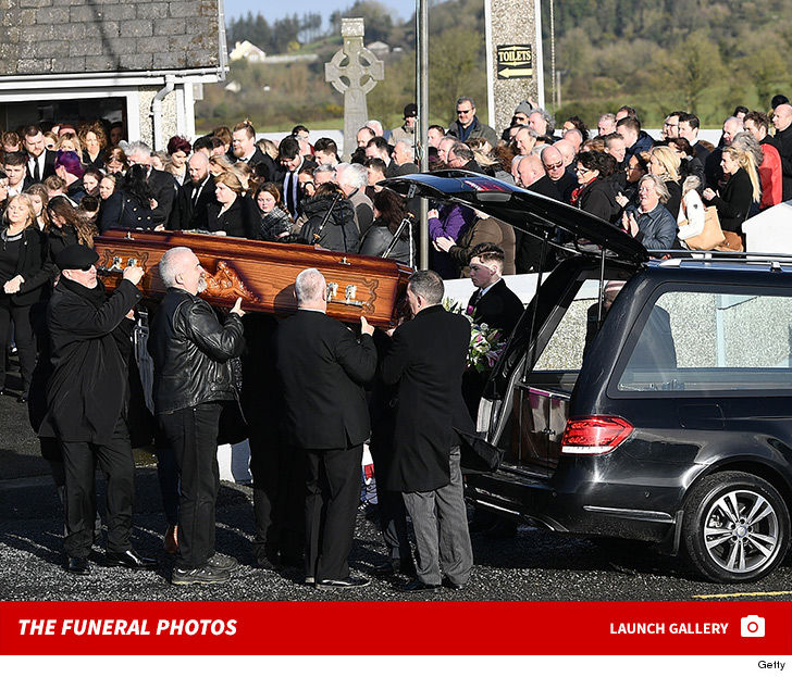Dolores O'Riordan's Funeral Held in Cranberries' Hometown
