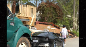 Cam Newton In Car Crash with Dump Truck