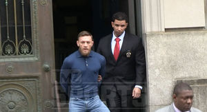 Conor McGregor Leaves Police Station In Handcuffs